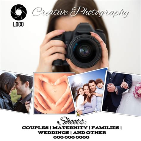 Photography Ad Social Media Template Postermywall