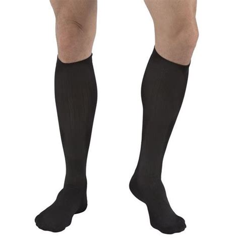 Fla Activa Mens Microfiber 20 30 Mmhg Compression Dress Socks Knee