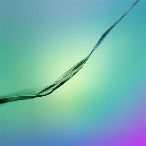 Hd Wallpaper Green Wave Artwork Samsung Galaxy S6 Abstract