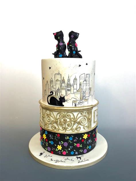 About 7% of these are event & party supplies, 1% are wedding decorations & gifts, and 0% are christmas decoration supplies. Black cats - cake by tomima - CakesDecor