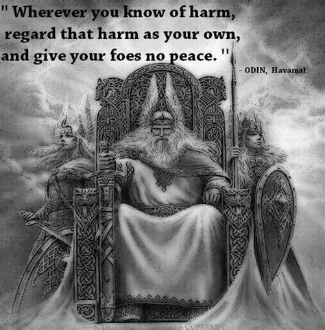 Odin From The Havamal Viking Quotes Vikings Norse Pagan