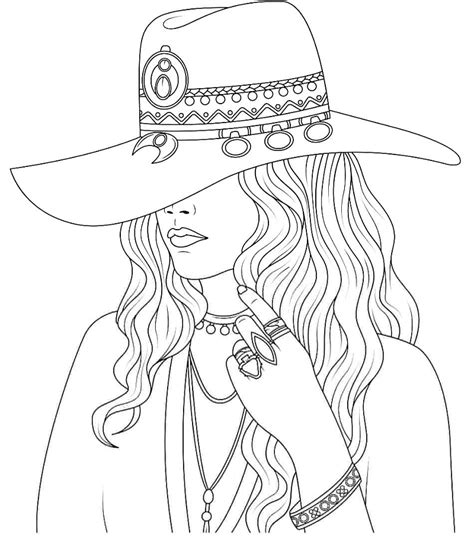 Cool Coloring Pages For Older Girls