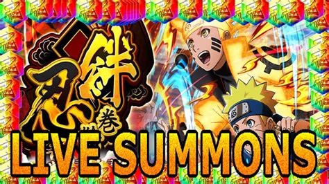🔴live Birthday Naruto Hype Summons Naruto Shinobi Collection Youtube