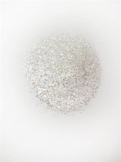 Opulent Opal White Glitter Iridescent White Glitter 015 Etsy