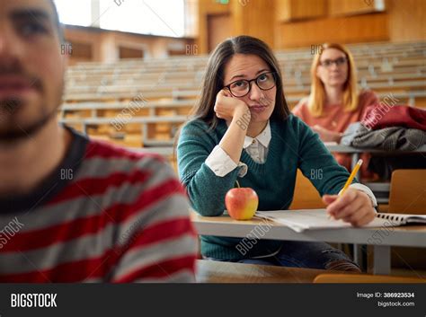 Bored Student Image And Photo Free Trial Bigstock