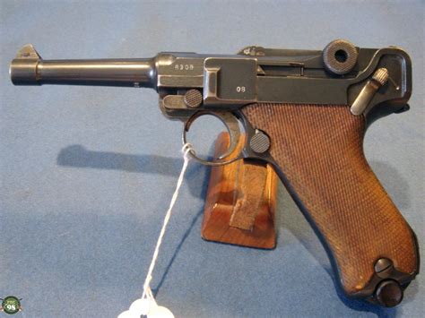 SOLD 1917 DWM LUGER WITH VERY RARE UNIT MARKING NICE Pre98 Antiques
