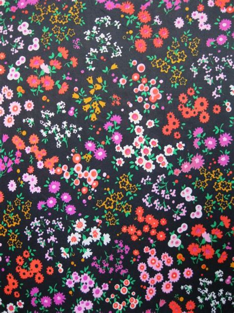 Check spelling or type a new query. FOR DEIRDRE - 2 1/3 YDS - 1970's floral print silky flowy ...