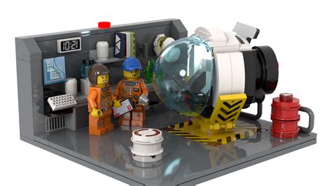 Lego Ideas Out Of This World Space Builds Commuter Capsule Docking