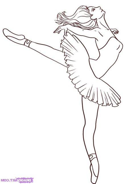 Ballerina Drawing Easy At Getdrawings Free Download
