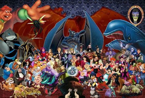 Disney Villains Wallpaper By Disneyfreak19 On Deviantart Walt Disney