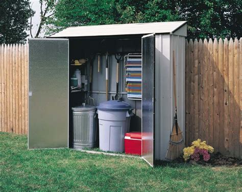 Narrow Storage Shed Along Side Of House Discount Outdoor Storage