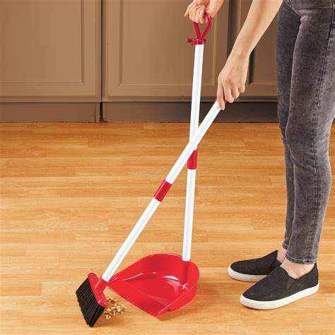Standing Broom And Dust Pan Combo Collections Etc