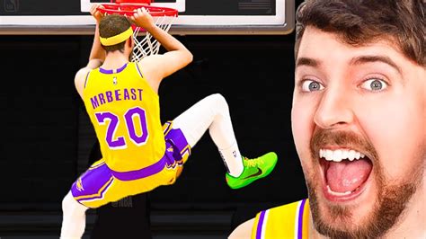 What If Mrbeast Was In The Nba Youtube