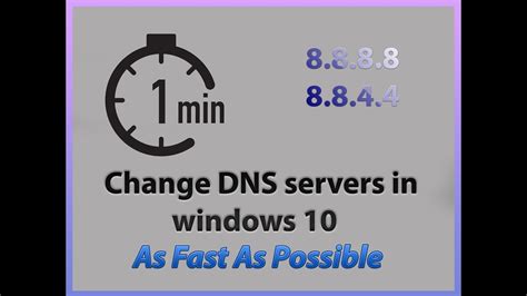 Change Dns Servers In Windows 10 As Fast As Possible