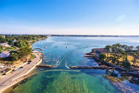 Les îles du golfe du Morbihan accessibles à marée basse