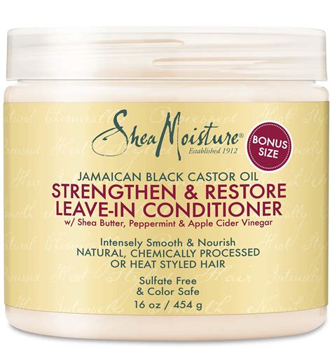 Shea Moisture Strengthen And Restore Leave In Conditioner 16 Oz Buy
