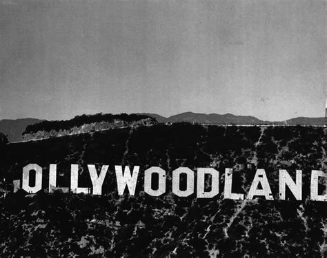 Hollywood Sign Vintage