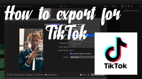 How To Export Best Quality Videos For Tiktok 2020 Final Cut Pro X
