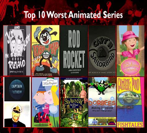 Top 10 Worst Animated Series Part 4 By Perro2017 On Deviantart
