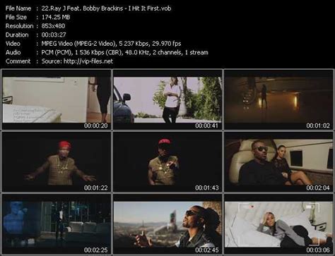 ray j feat bobby brackins i hit it first download music video clip from vob collection