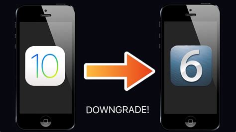 How To Downgrade Iphone 5 To Ios 6 Tethered Downgrade Youtube