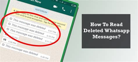 The Deleted Whatsapp Messages Can Now Be Read Check The Steps The