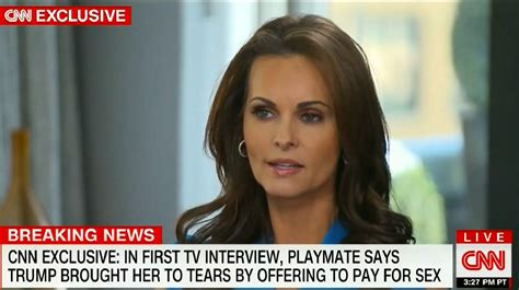 Former Playmate Karen Mcdougal On Trump Affair ‘he Tried To Pay Me For Sex