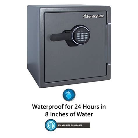 Sentrysafe 123 Cu Ft Fireproof And Waterproof Floor Safe With