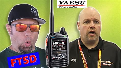 Yaesu Ft5dr System Fusion Handheld Ham Radio With John Kruk Youtube