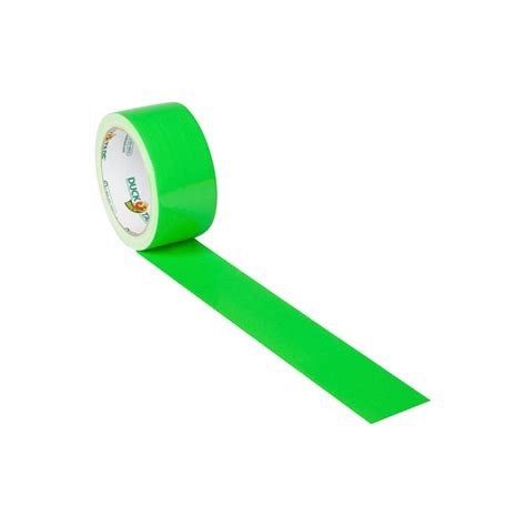 Adhésif Duck Tape Uni Fluo 48 Mm Neon Green X13m Duck Tape Perles And Co