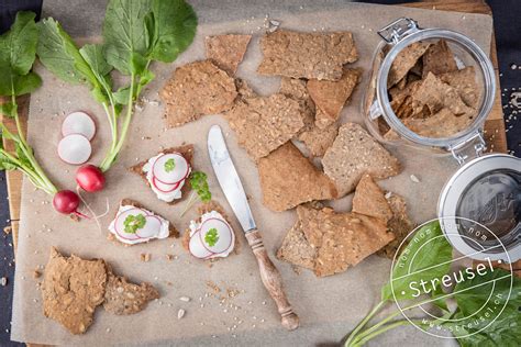 Kastanien- Cracker glutenfrei Rezept von Streusel