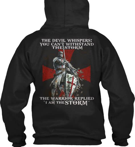 Knight Templar Warrior The Devil Whispers You Can T Withstand The