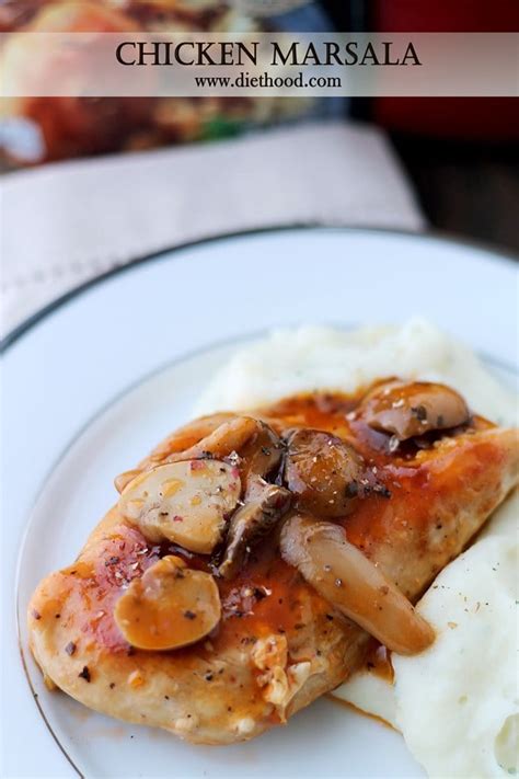Chicken marsala probably originated in the 19th century with english families living in western sicily, source of marsala, a fortified wine raw or cooked chicken can be stored in a refrigerator for a few days, though it's important to prevent raw chicken juices from leaking and contaminating other foods. Chicken Marsala Recipe | Diethood