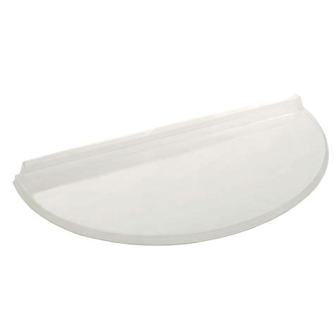 Elongated tall & wide bubble cover. MacCourt 19 in. x 15 in. Polyethylene Reversible Heavy ...