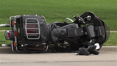 One Taken To Hospital After Motorcycle Crash Near 52nd And National