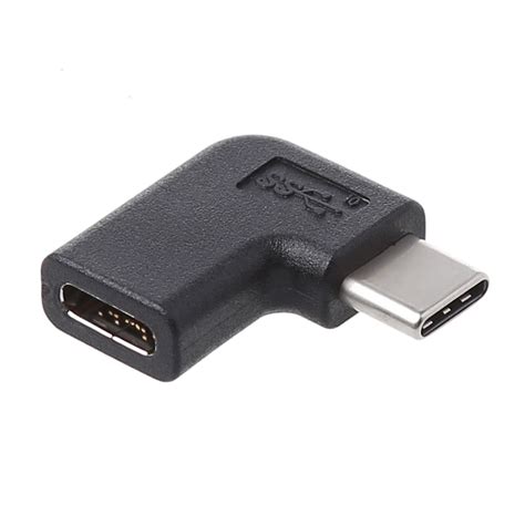 90 Degree Right Angle Usb 31 Type C Male To Female Usb C Converter Adapter Shopee Philippines