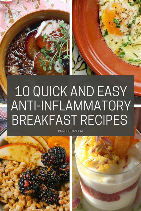Too many of us survive on a diet of processed foods that really wears us down after some time. 10 Quick And Easy Anti-Inflammatory Breakfast Recipes ...