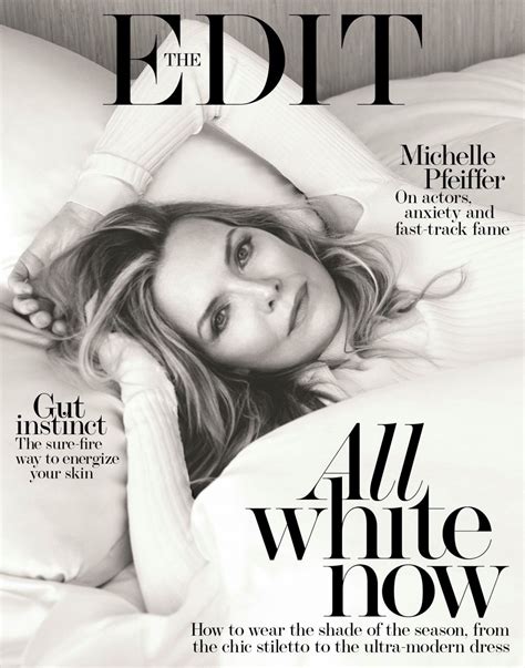 Michelle Pfeiffer Fot The Edit Magazine October 2017 Hawtcelebs