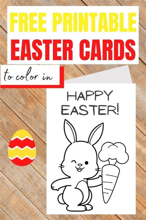 Easter Card Printable