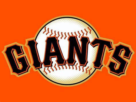 Sf Giants Ball Logo In Orange Background Sf Giants Fan On Facebook Sf