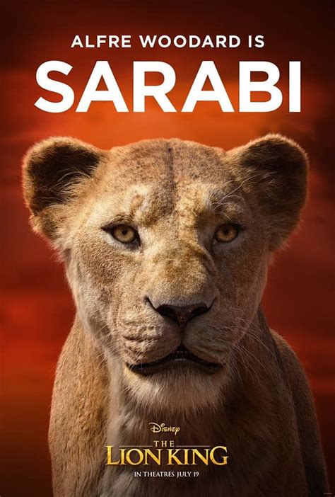 11 Character Posters For Disneys Live Action The Lion King
