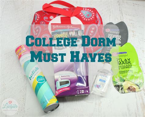 College Dorm Room Must Haves Love For Lacquer College Dorm Rooms