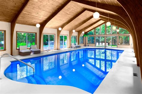 Bushkill creek lodge is a true log home located reborn and is a unique vacation home, originally built close to 100 yards right outside winona lakes in the pocono mountains. Unique 8 bedroom Estate with Private Heated Indoor Pool by ...