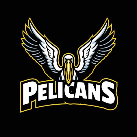 Pelican Mascot Sport Logo Style 23173156 Vector Art At Vecteezy