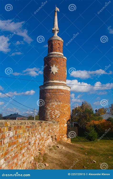 One Of The Towers Of The Old Kolomna Kremlin Stock Image Image Of