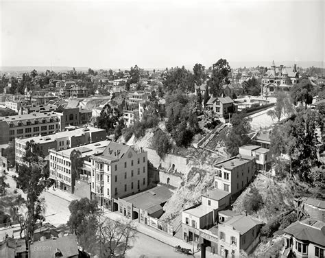 A Wonderful High Res Image Of Bunker Hill Section Of Downtown Los
