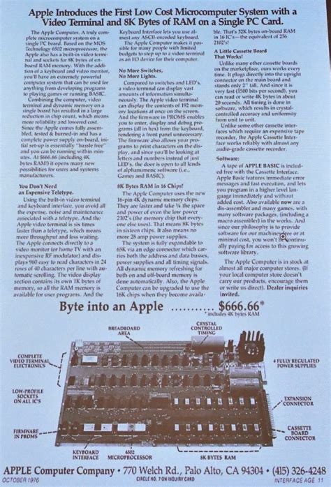 Apple 1 Computer Made By Jobs And Wozniak Sells For 500000