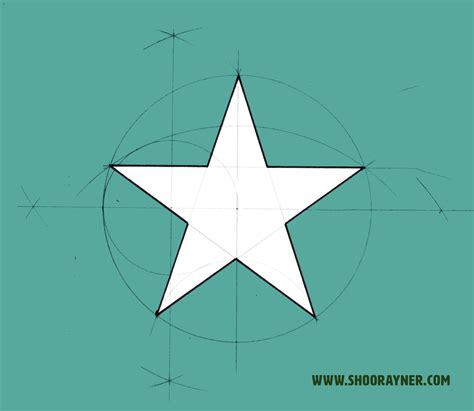 How To Draw A Perfect Star Easy Step By Step Guide Shoo Rayner