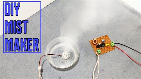 How To Make Mist Maker At Home Diy Mist Maker Youtube
