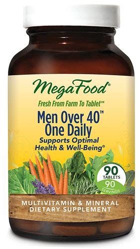 Megafood Men Over 40™ One Daily® 90 Tablets Vitacost